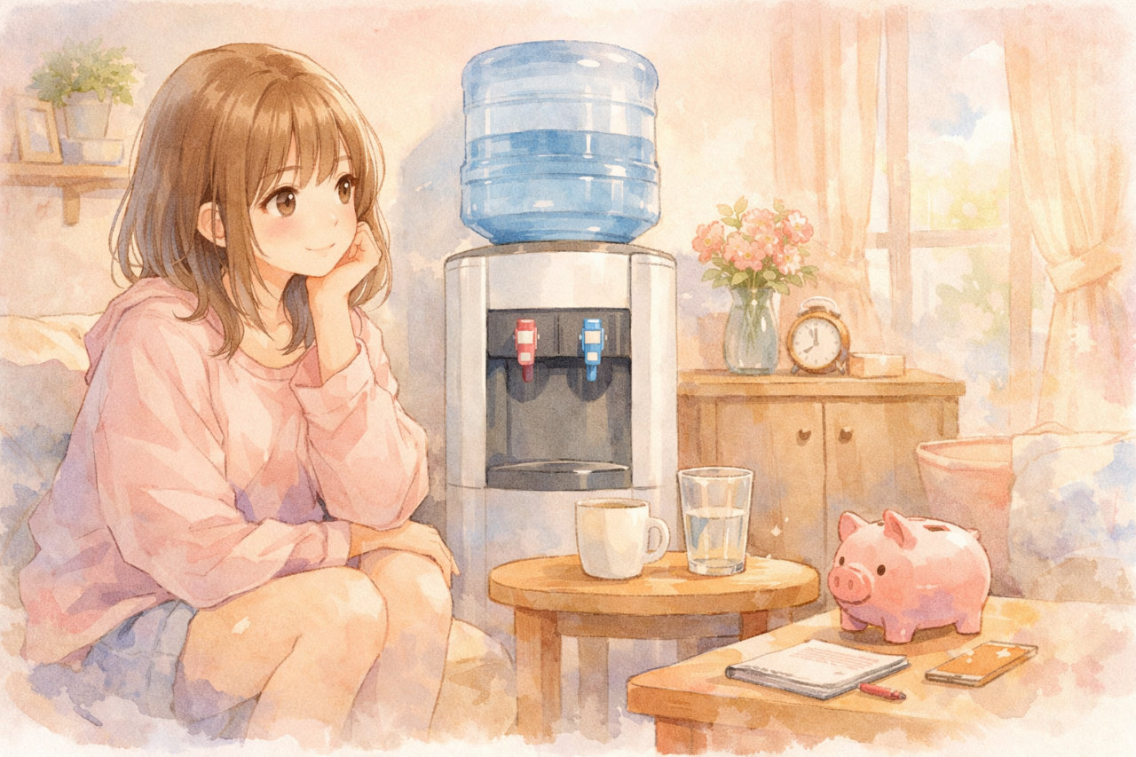 ウォーターサーバーは本当に便利？狭いキッチンでも後悔しないために考えておきたいこと