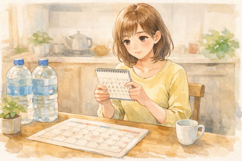 まず“余りやすいか”を確認｜うるのんの配送ペースの目安（どれくらいの間隔で届く？）