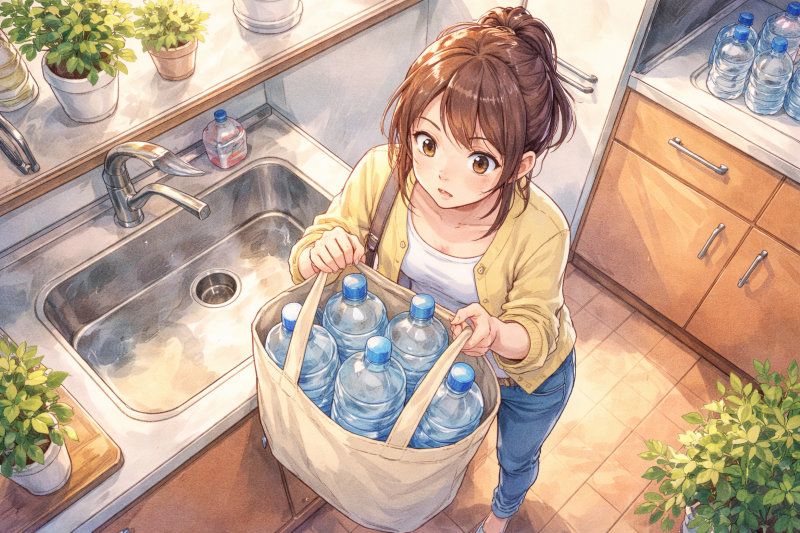 ペットボトルの水を買う回数が増えてきたと感じる瞬間