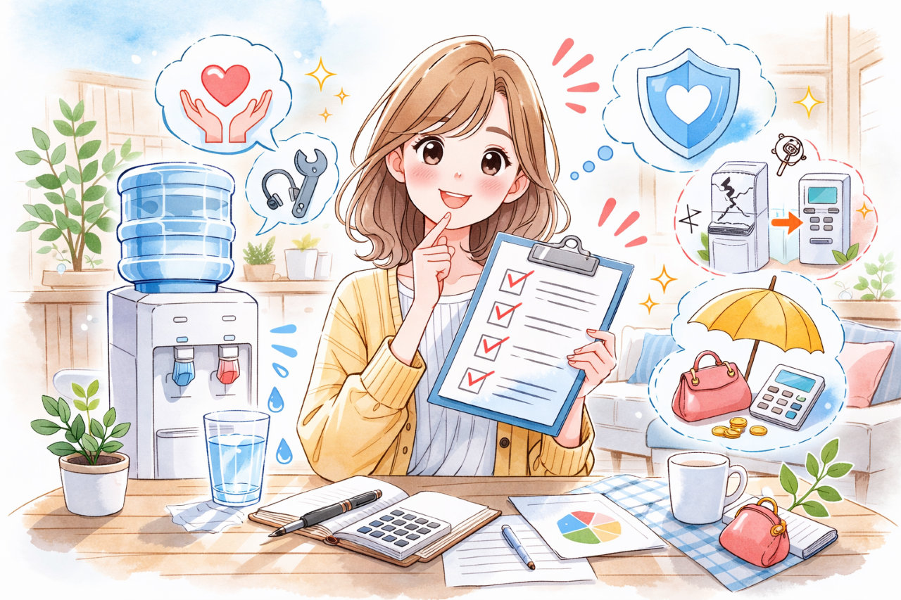 プレミアムウォーターの安心サポート月額695円は必要？無料期間で確認する判断ポイント