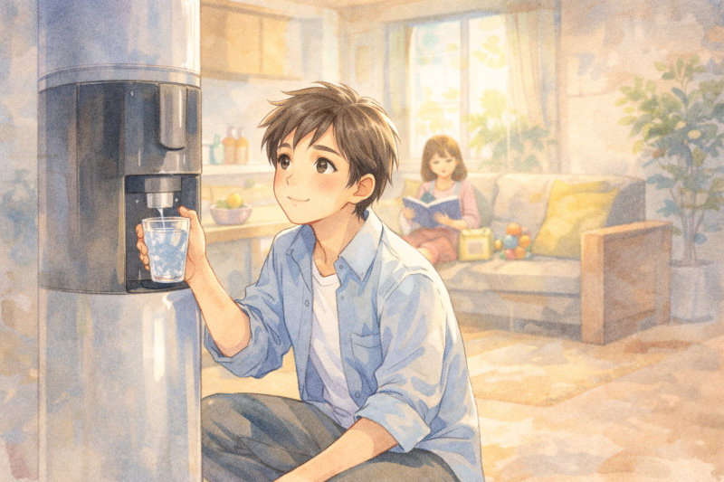 ウォーターサーバーのある生活を想像したときの小さな疑問