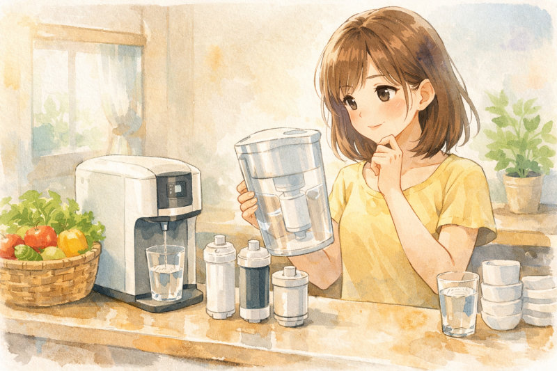 プレミアムウォーター浄水型1980円プランの内容をまず整理