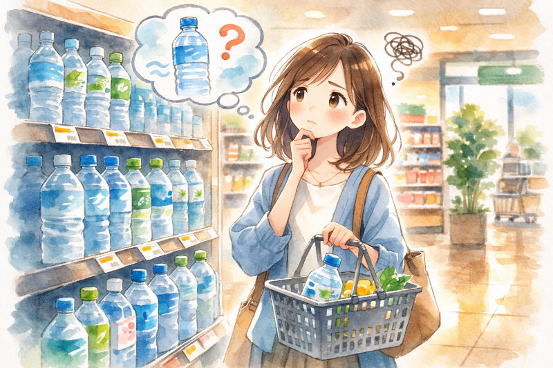 ペットボトルの水を買う？買わない？迷いが生まれる背景