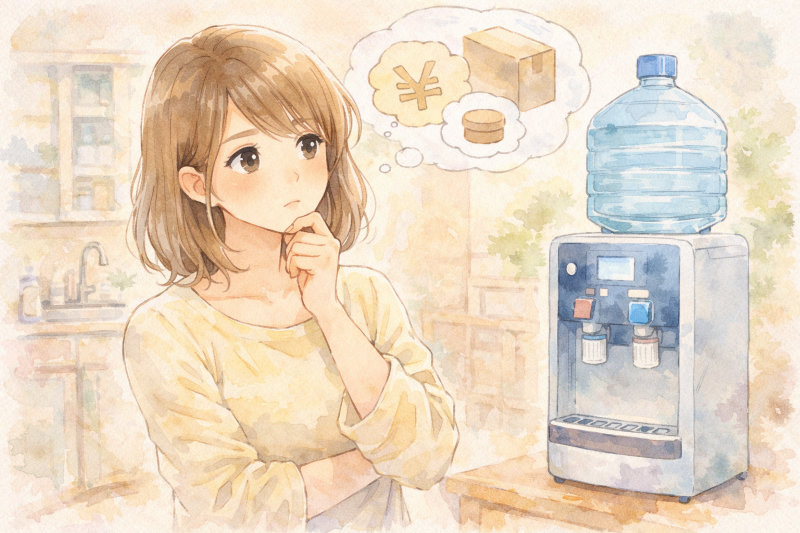 ウォーターサーバーに踏み出せない理由を分解してみる