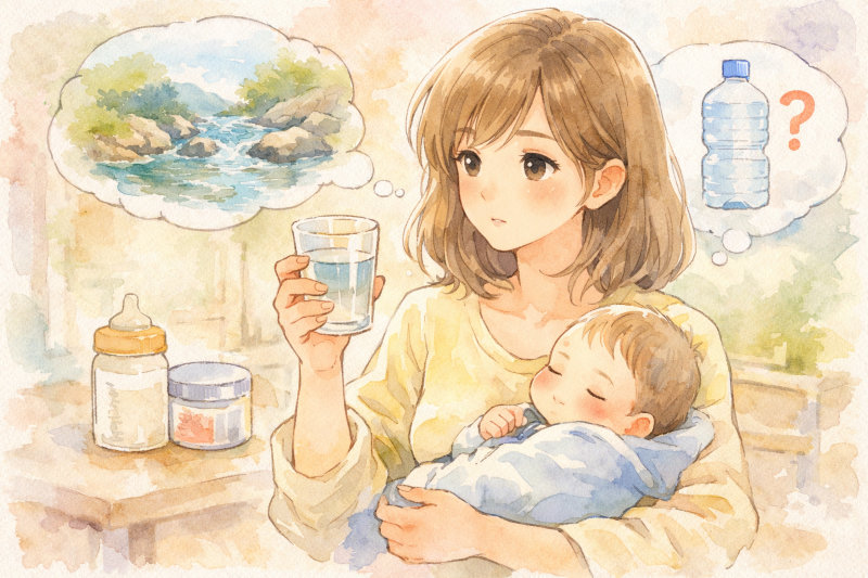 赤ちゃんが生まれてから「水」が気になり始める理由