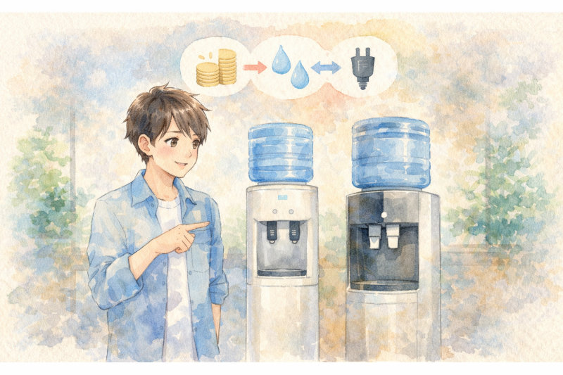 うるのんと他社ウォーターサーバーの比較