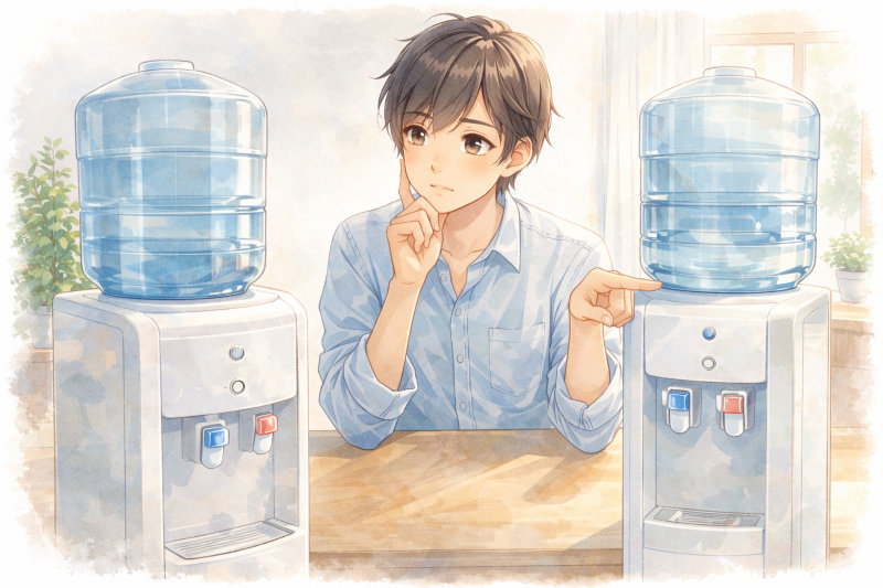 うるのんと他社ウォーターサーバーを比較する際のポイント